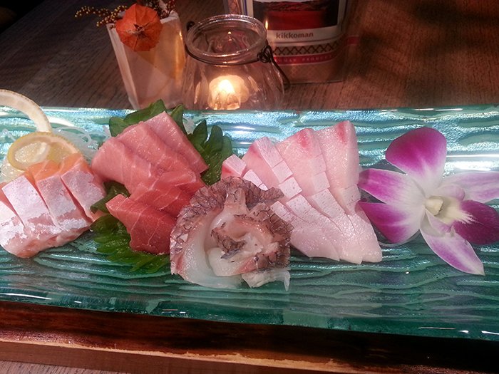 Sashimi from Kai Zan