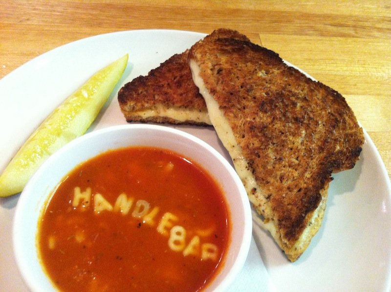 Grilled Cheese at Handlebar