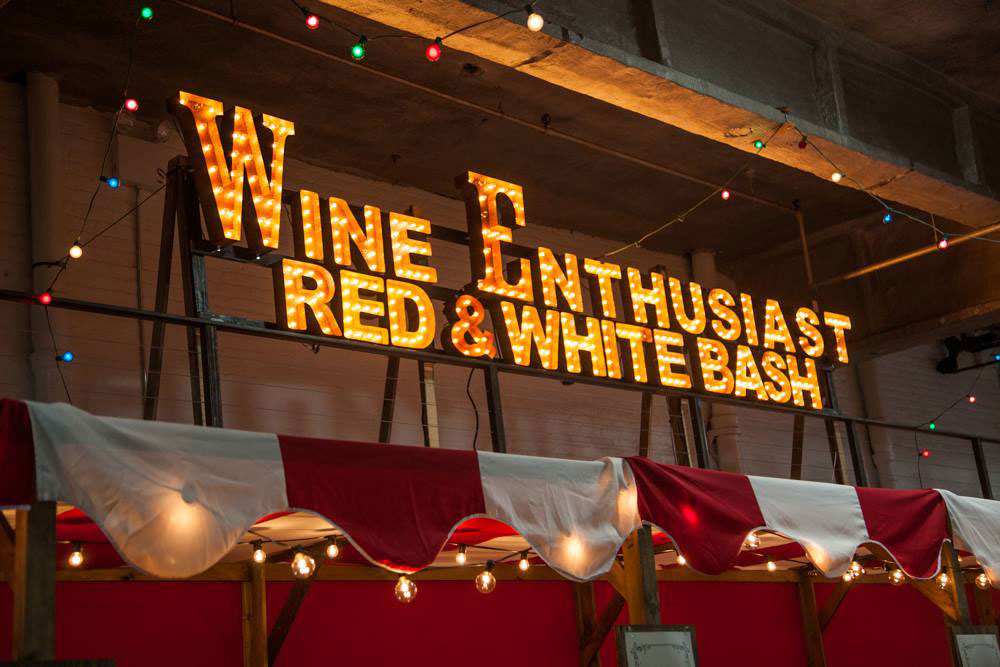 Red and White Bash