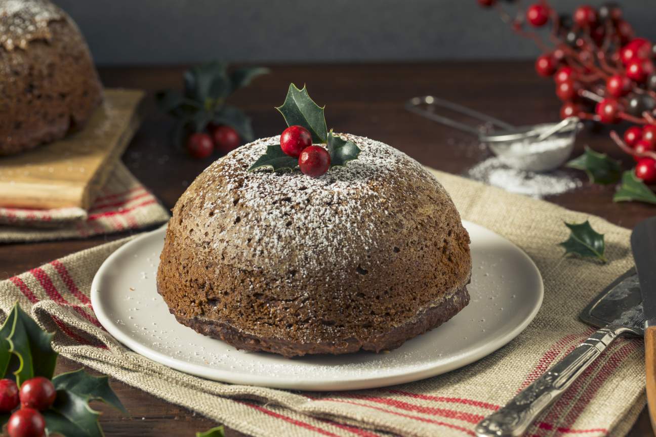 Victorian Christmas dessert