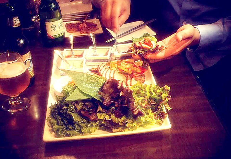 Bo Ssam Entrée at TTOWA