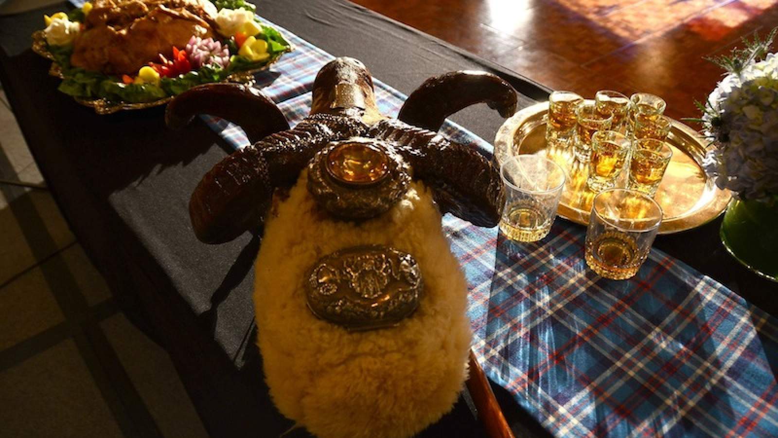Haggis and Scotch
