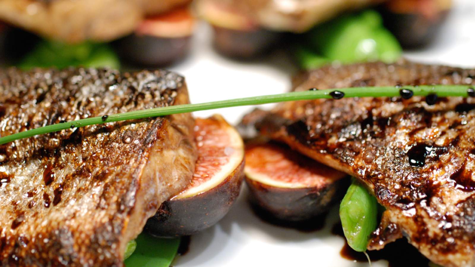Mediterranean Branzino at FIG & OLIVE