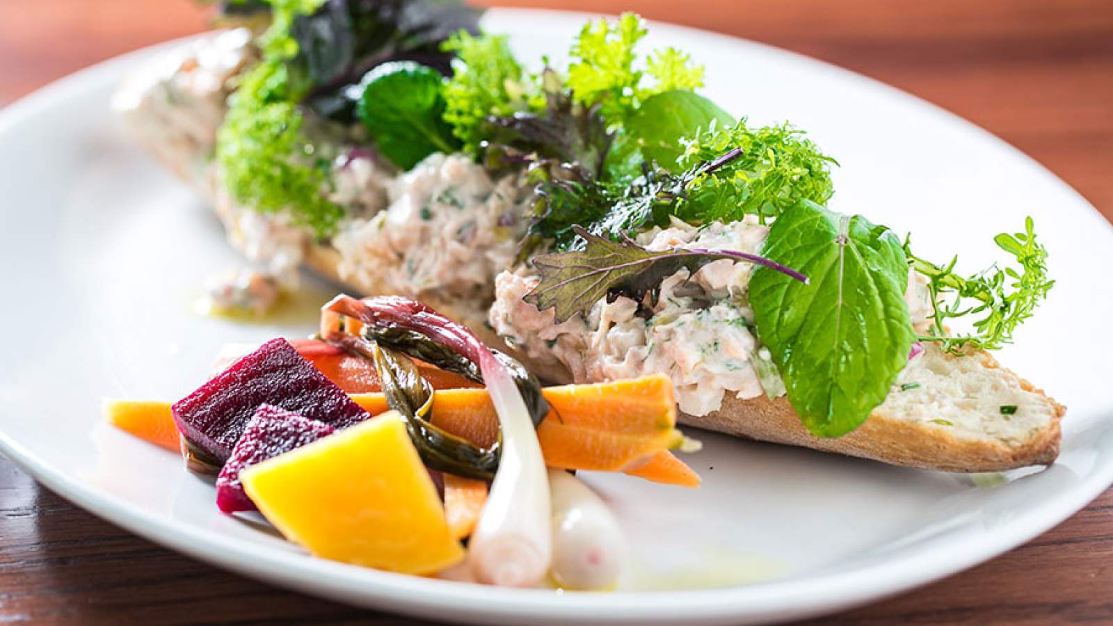 Smoked Salmon Tartine at Found