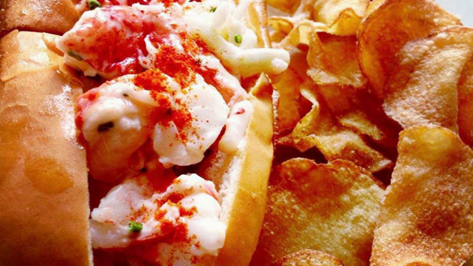 Lobster Roll at Acadia