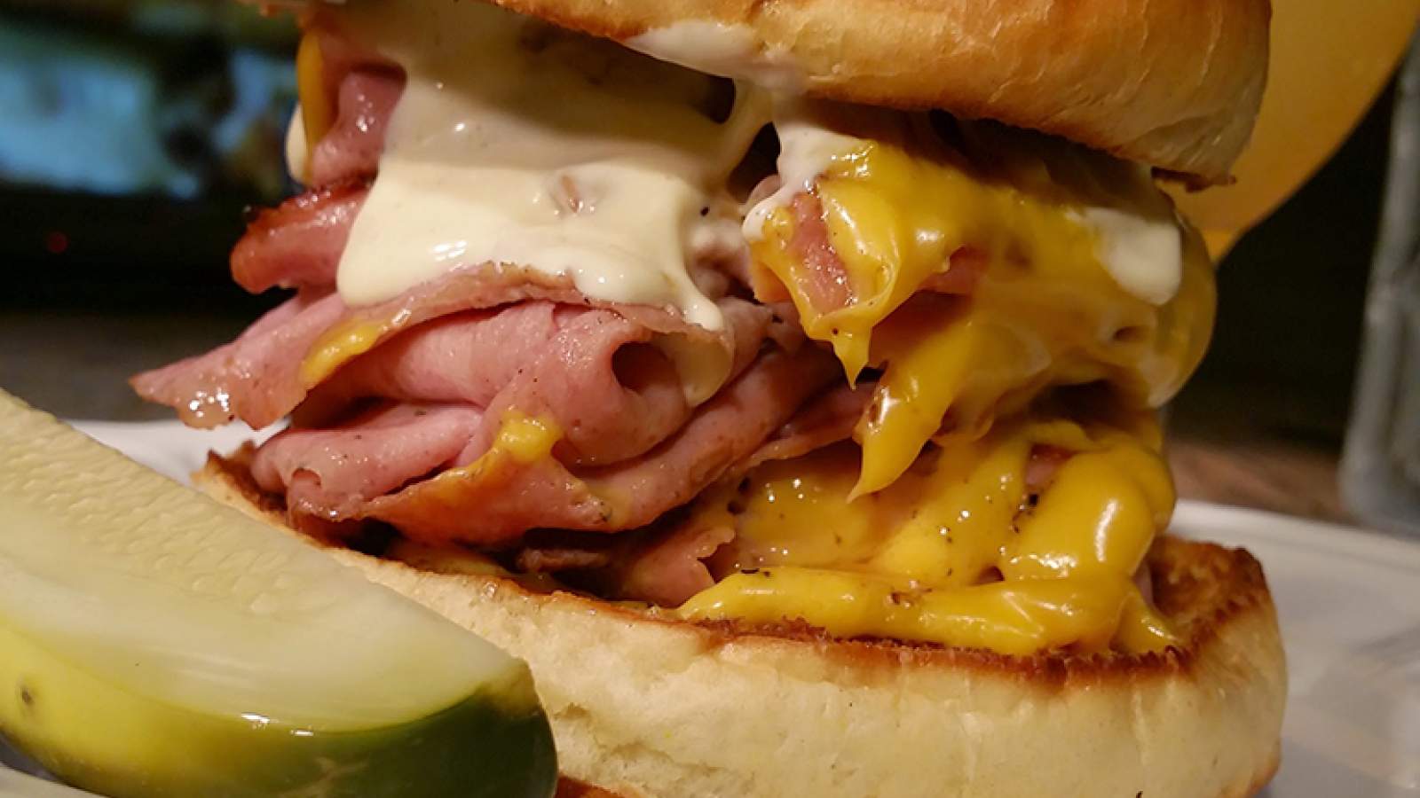 Fried Bologna Sandwich at Au Cheval