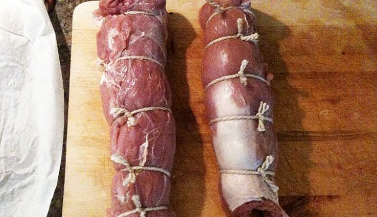 Lombata di Maiale/Stuffed Pork Tenderloin