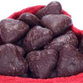 Chocolate Pave Hearts