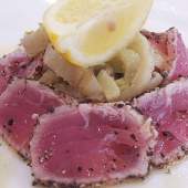 Fresh Tuna Carpaccio alla Siciliana