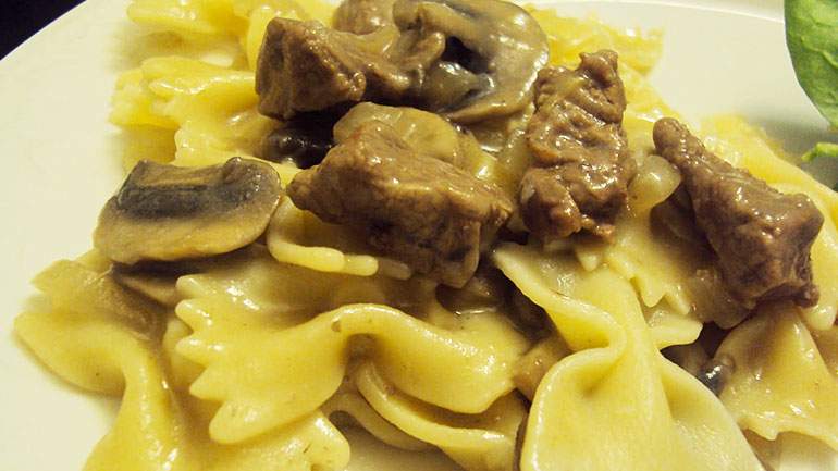 Beef Stroganoff (Zhivago)