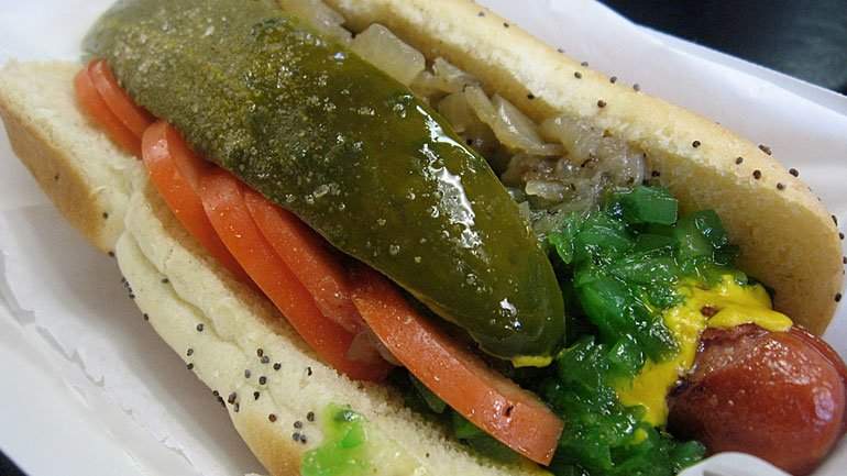 Chicago-style Hot Dog