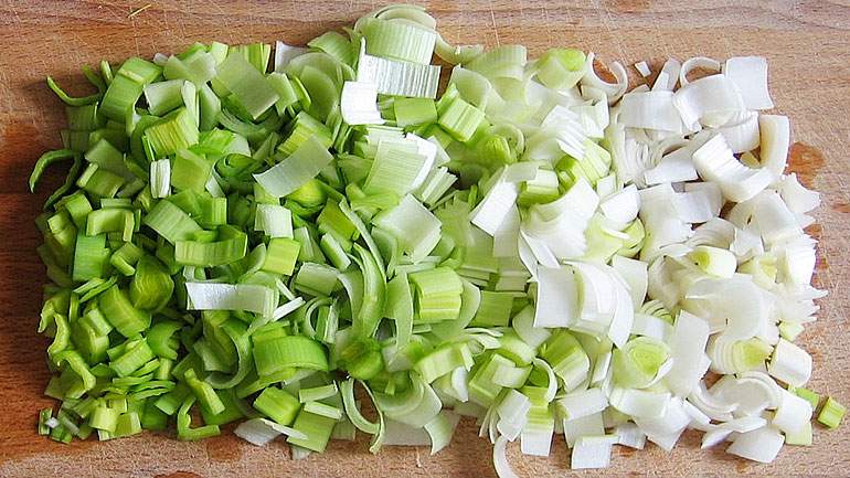 Classic Leek Tart with Gruyere Cheese