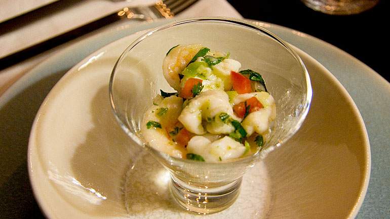 Dominican Shrimp Ceviche