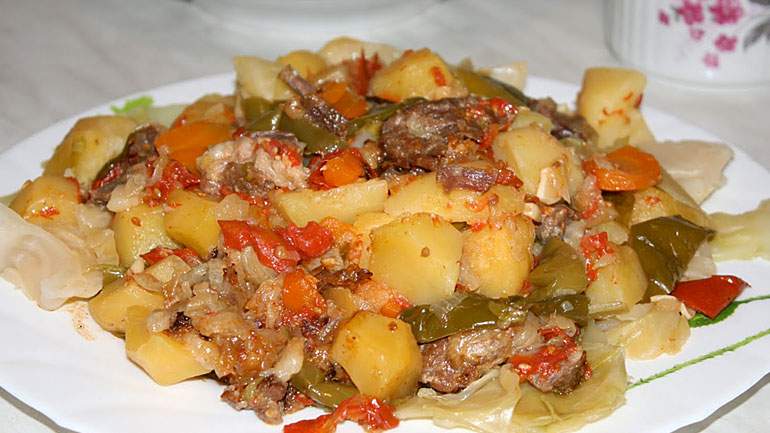 Domlama Uzbek Vegetarian Stew