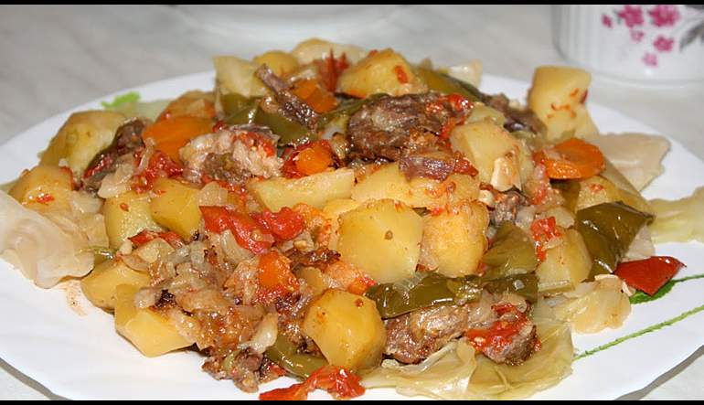 Domlama Uzbek Vegetarian Stew