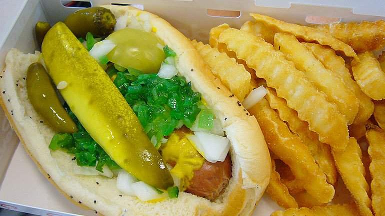 Home Cooked Chicago Hot Dog
