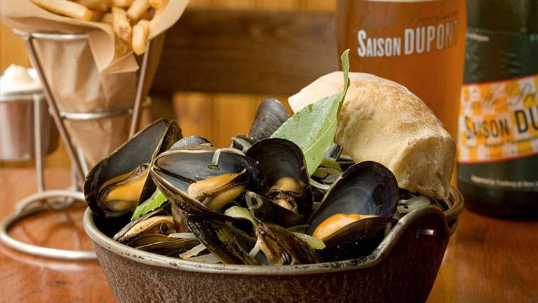 Mussels In Belgian Beer