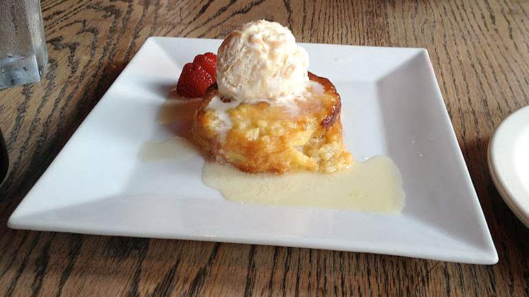 Pina Colada Bread Pudding